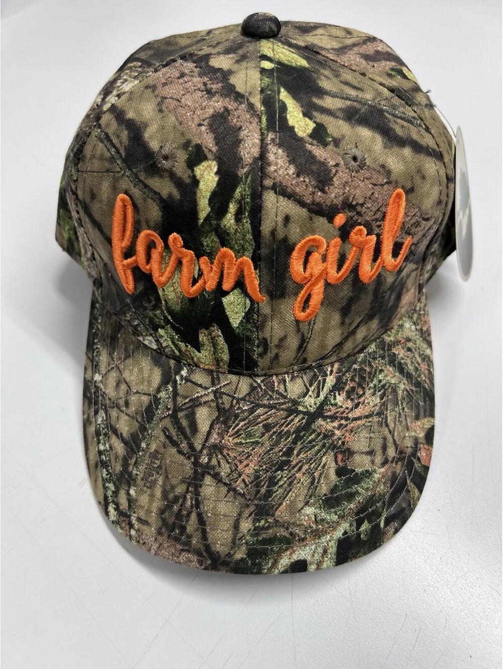 Women’s Embroidered “farm girl” Baseball Cap